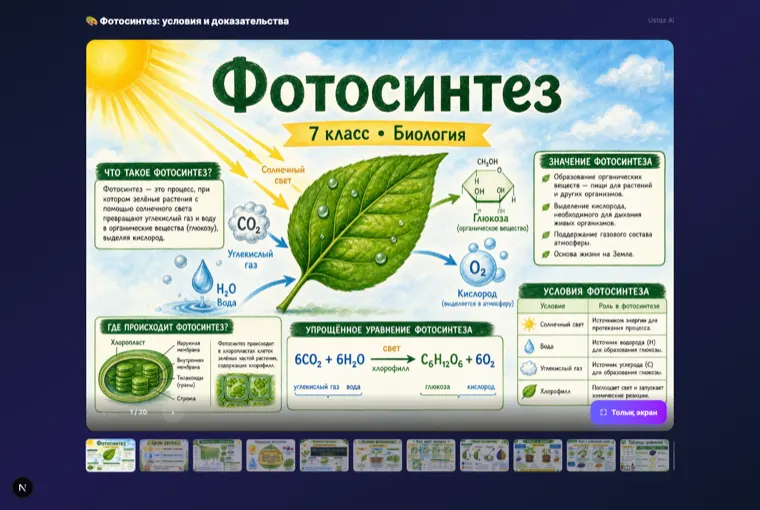 Творческая презентация